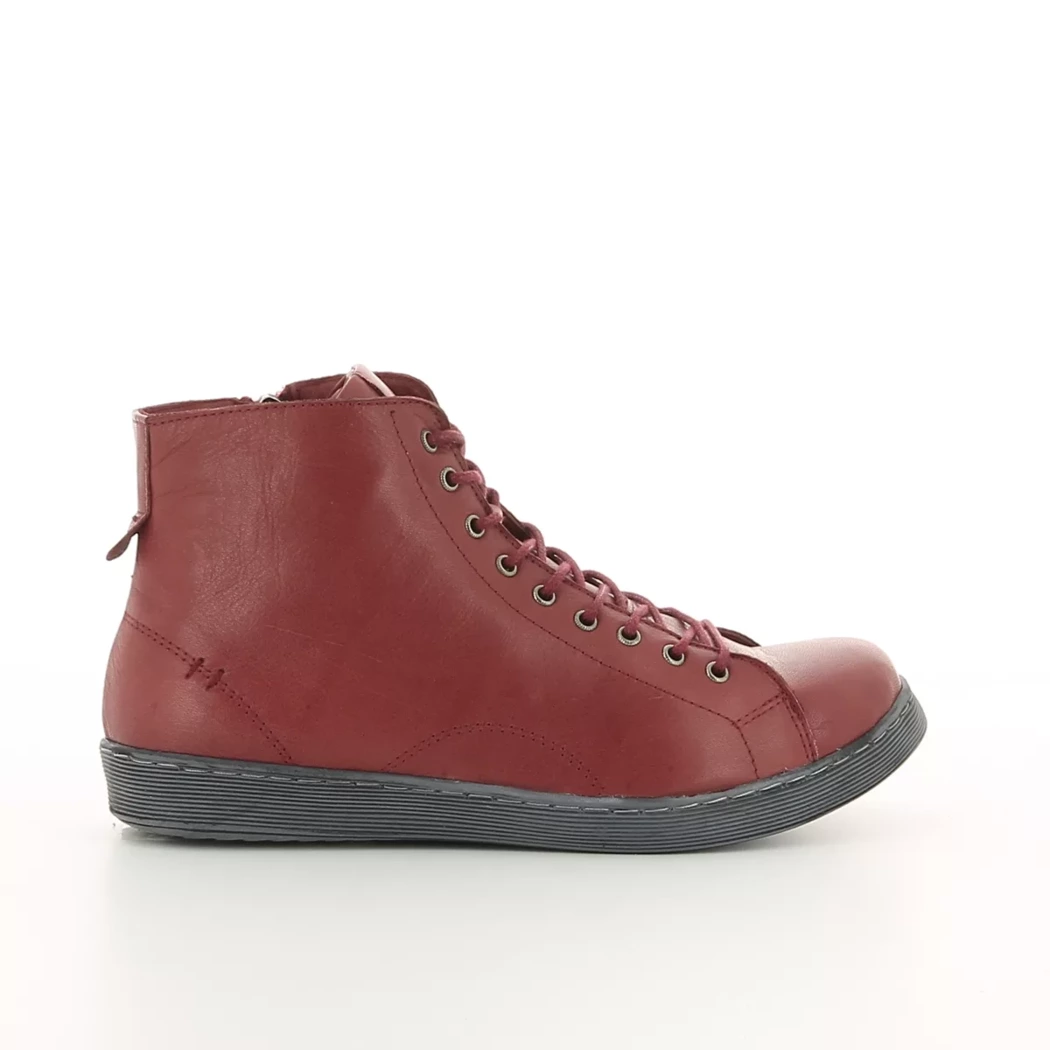 Image (2) de la chaussures Andrea Conti - Bottines Bordeaux en Cuir Image (2) de la chaussures Andrea Conti - Bottines Bordeaux en Cuir