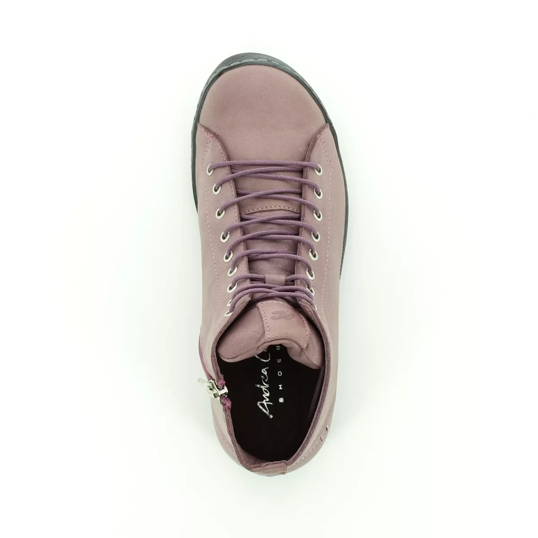 Image (6) de la chaussures Andrea Conti - Bottines Violet / Lilas en Cuir