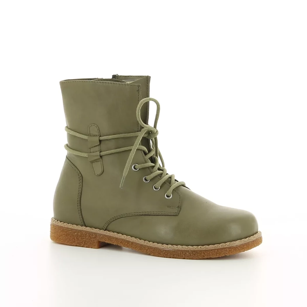 Image (1) de la chaussures Andrea Conti - Bottines Vert en Cuir