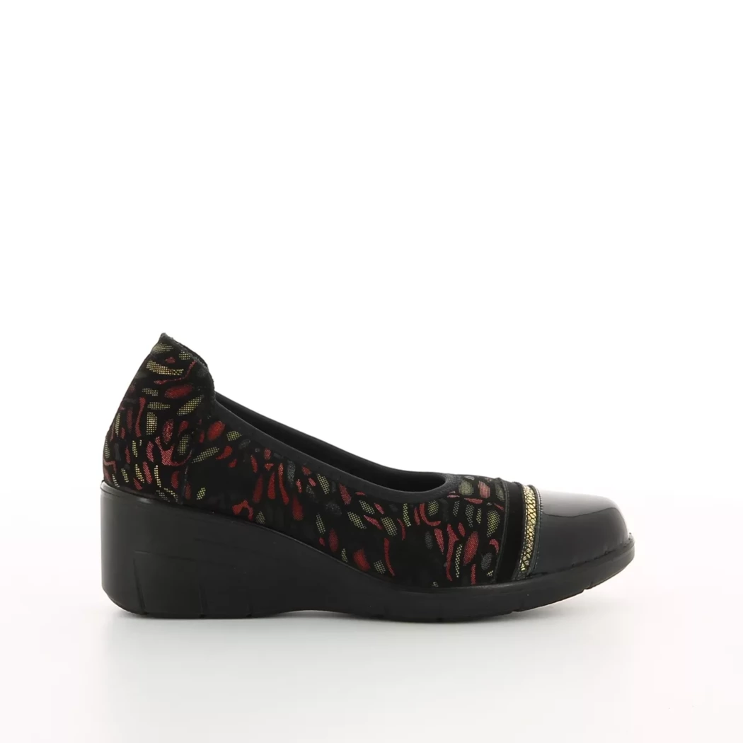 Image (2) de la chaussures Inea - Escarpins Noir en Cuir nubuck
