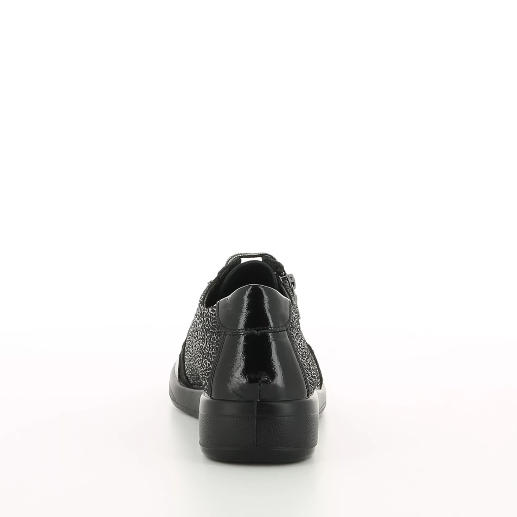 Image (3) de la chaussures Inea - Chaussures à lacets Noir en Cuir vernis