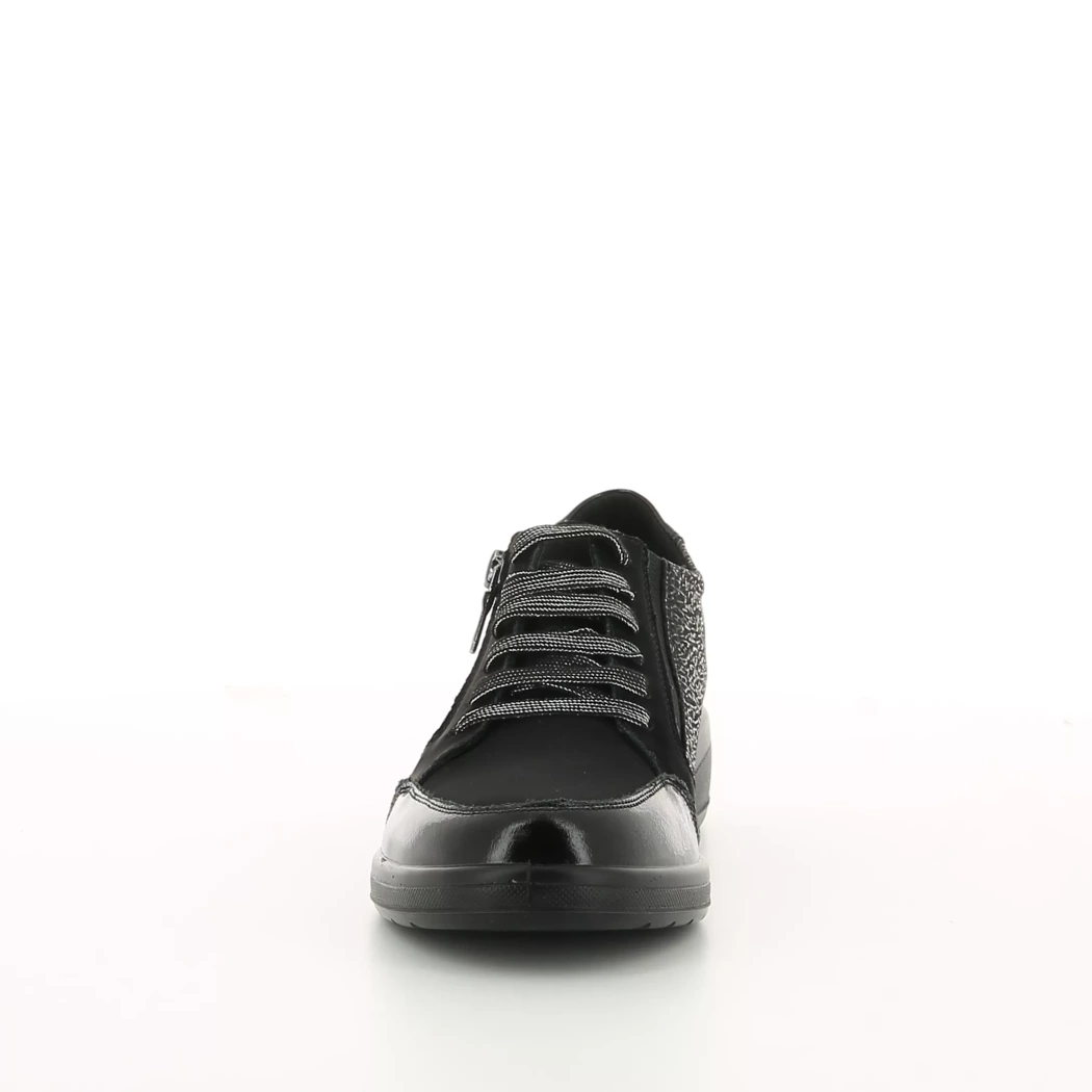Image (5) de la chaussures Inea - Chaussures à lacets Noir en Cuir vernis