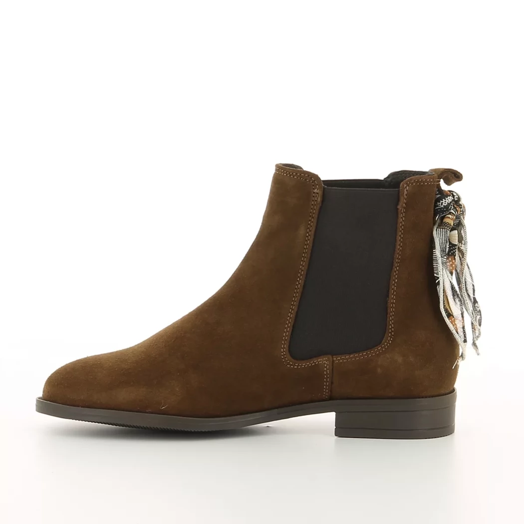 Image (4) de la chaussures Goodstep - Boots Marron en Cuir nubuck