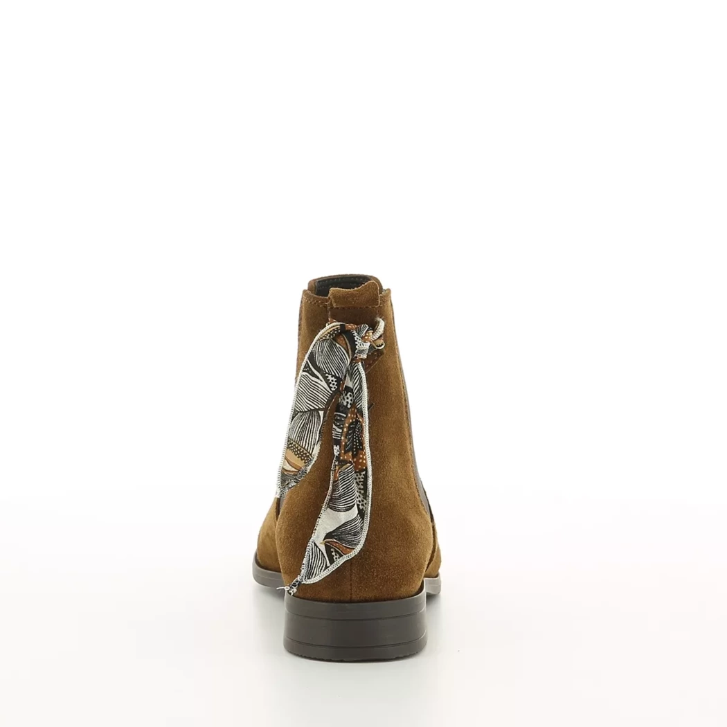 Image (3) de la chaussures Goodstep - Boots Cuir naturel / Cognac en Cuir nubuck