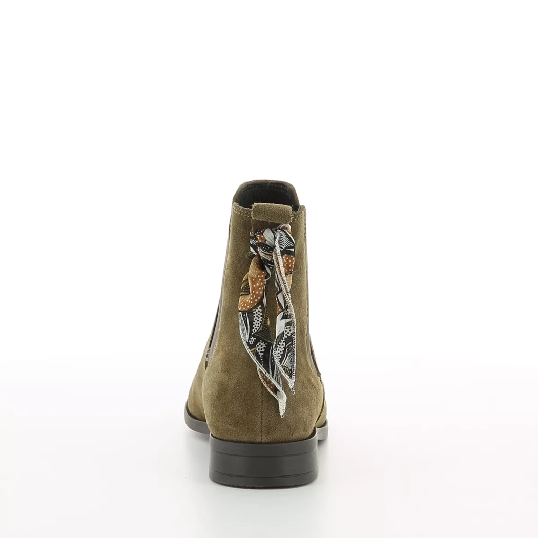 Image (3) de la chaussures Goodstep - Boots Taupe en Cuir nubuck