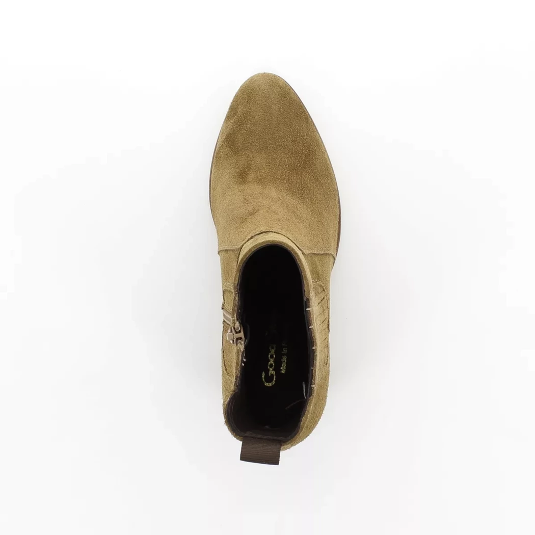 Image (6) de la chaussures Goodstep - Boots Taupe en Cuir nubuck