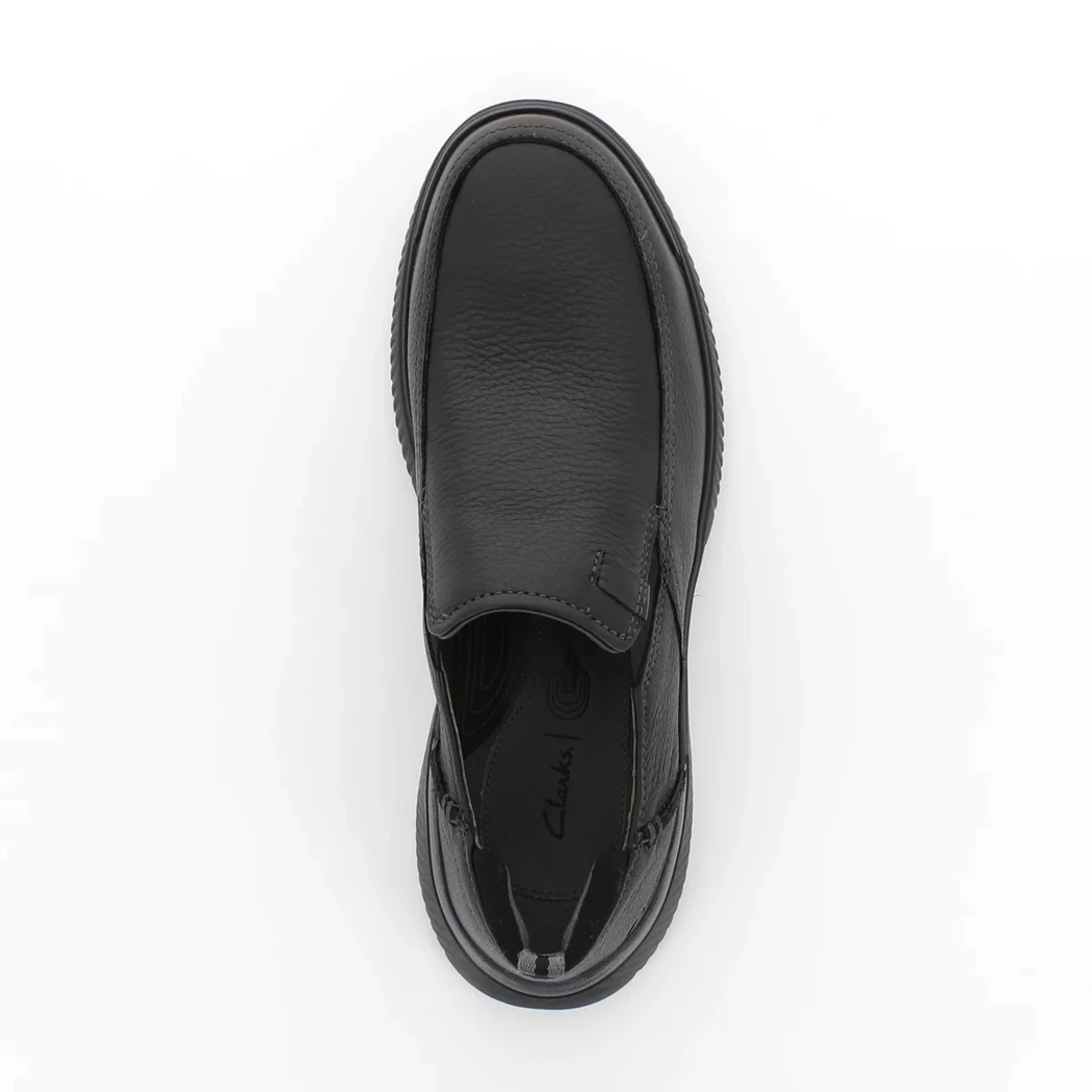 Image (6) de la chaussures Clarks - Mocassins Noir en Cuir