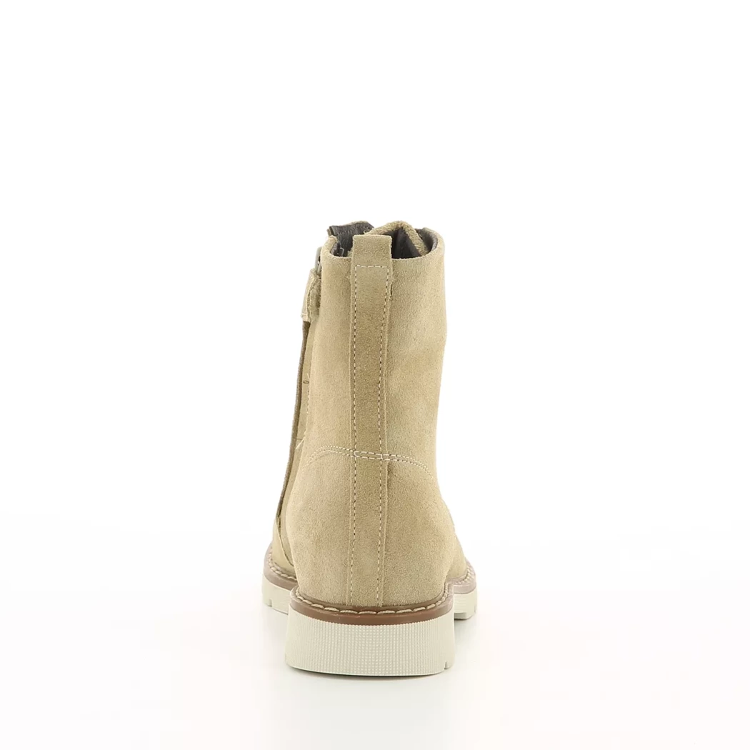 Image (3) de la chaussures Little David - Bottines Taupe en Cuir nubuck