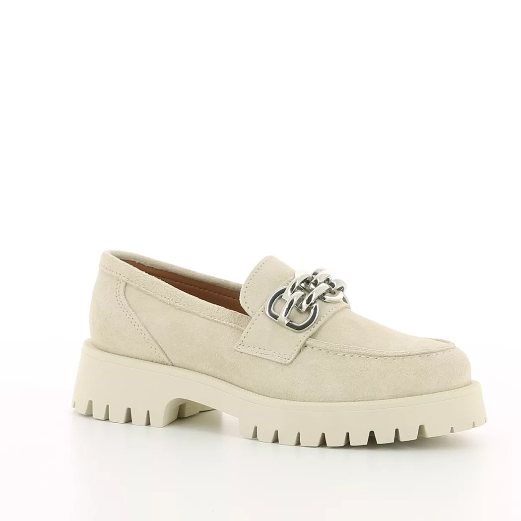 Image (1) de la chaussures Drakart - Mocassins Taupe en Cuir nubuck