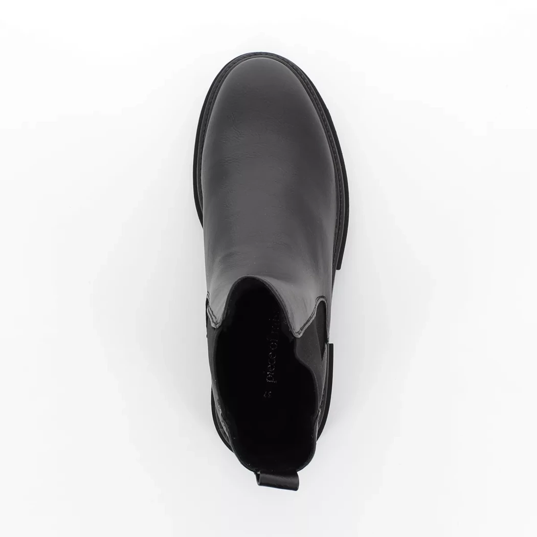 Image (6) de la chaussures Piece of mind - Boots Noir en Cuir synthétique