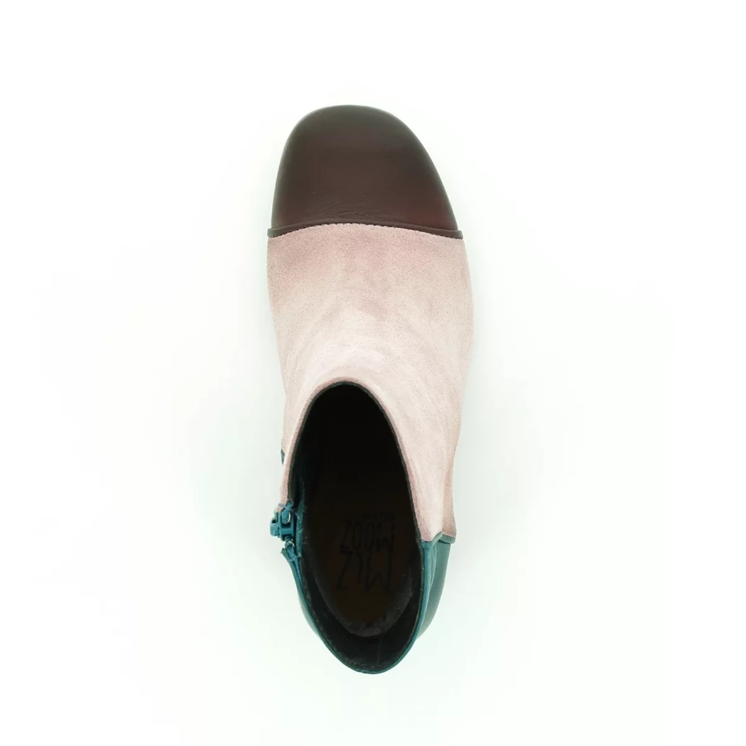Image (6) de la chaussures Miz Mooz - Boots Rose en Cuir nubuck