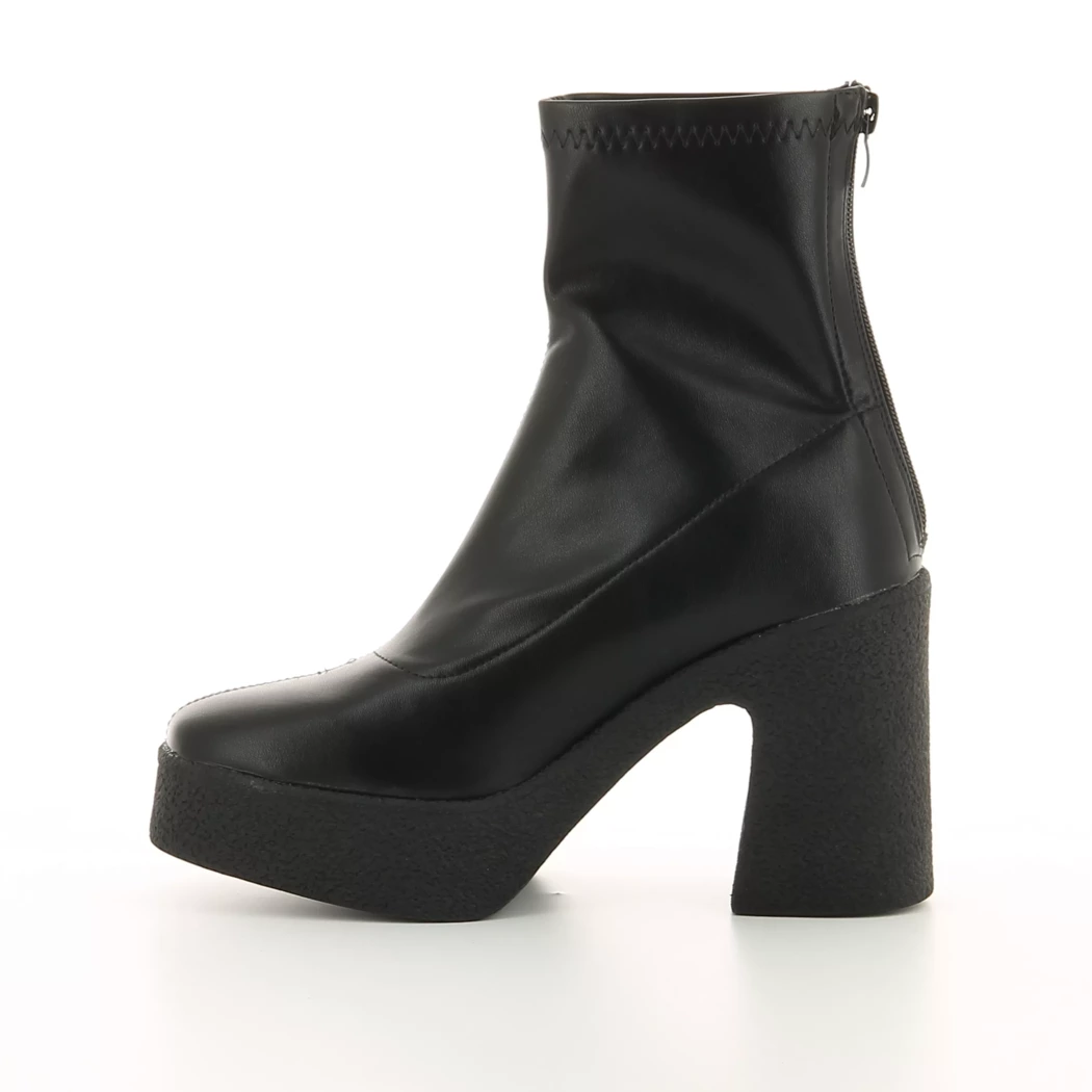 Image (4) de la chaussures Posh - Boots Noir en Cuir synthétique