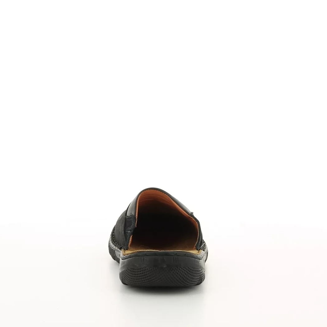 Image (3) de la chaussures Soft Walk - Pantoufles et Chaussons Noir en Cuir nubuck