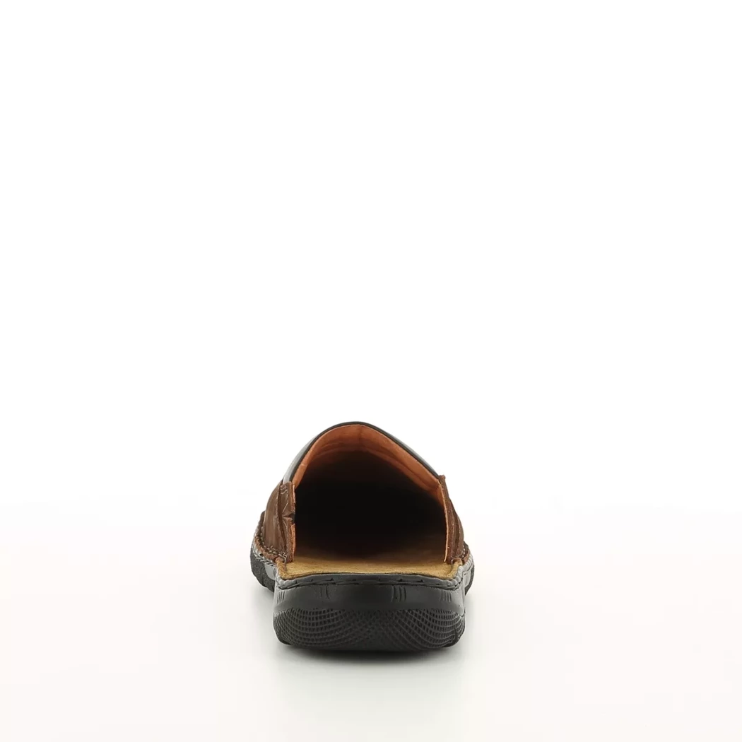 Image (3) de la chaussures Soft Walk - Pantoufles et Chaussons Marron en Cuir nubuck