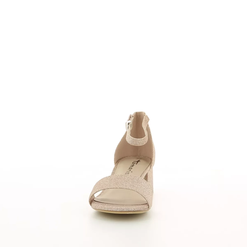 Image (5) de la chaussures Tamaris - Sandales et Nu-Pieds Rose en Textile