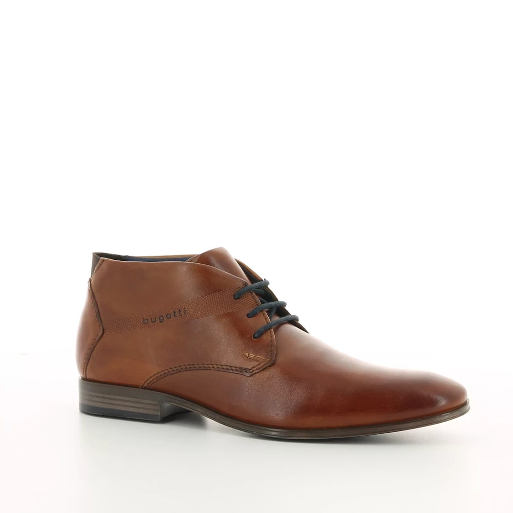 Image (1) de la chaussures Bugatti - Bottines Cuir naturel / Cognac en Cuir