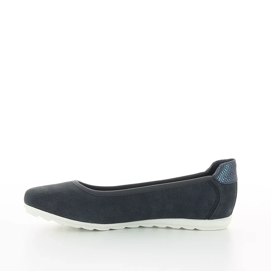 Image (4) de la chaussures S.Oliver - Ballerines Bleu en Cuir synthétique