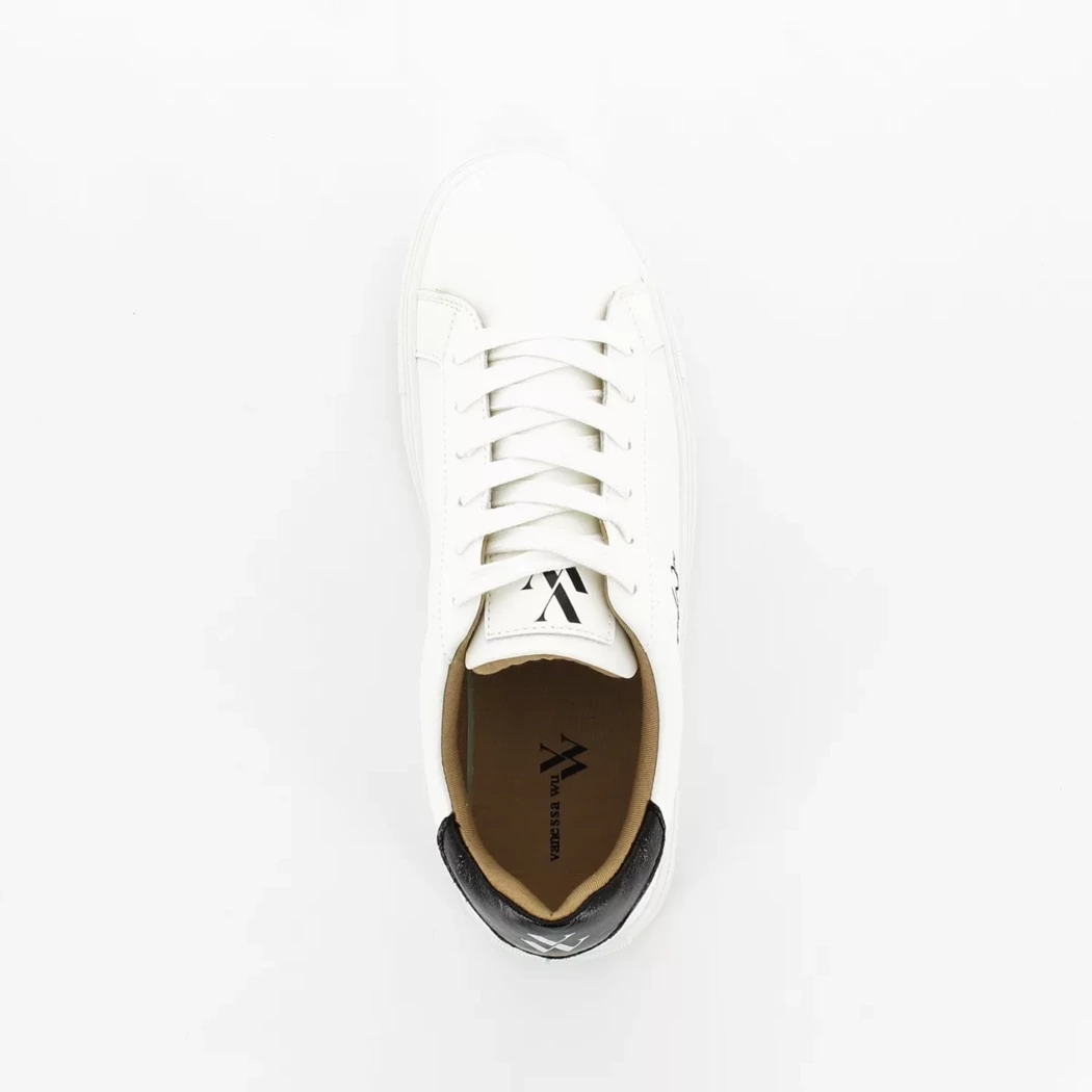 Image (6) de la chaussures Vanessa Wu - Baskets Blanc en Cuir synthétique