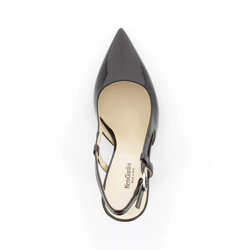 Image (7) de la chaussures Nero Giardini - Escarpins Noir en Cuir