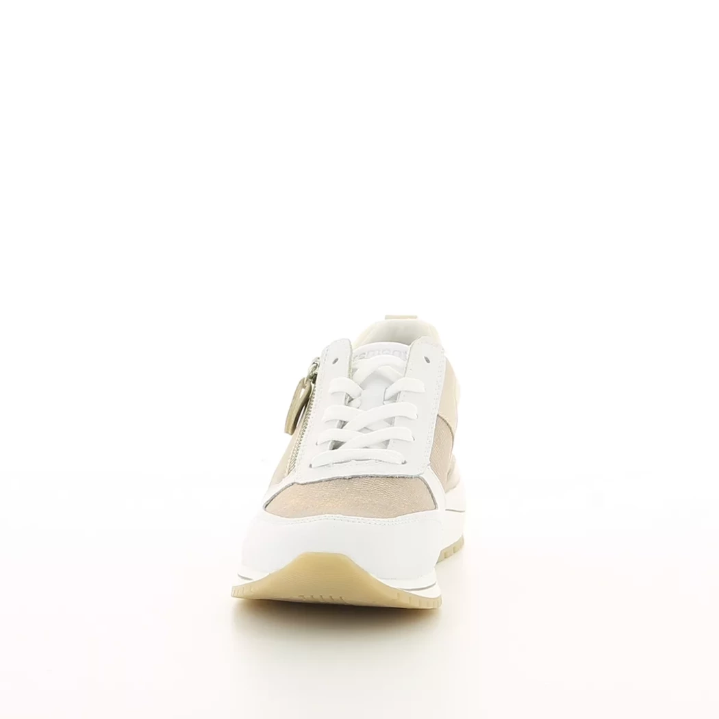 Image (5) de la chaussures Remonte - Baskets Blanc en Cuir et textile