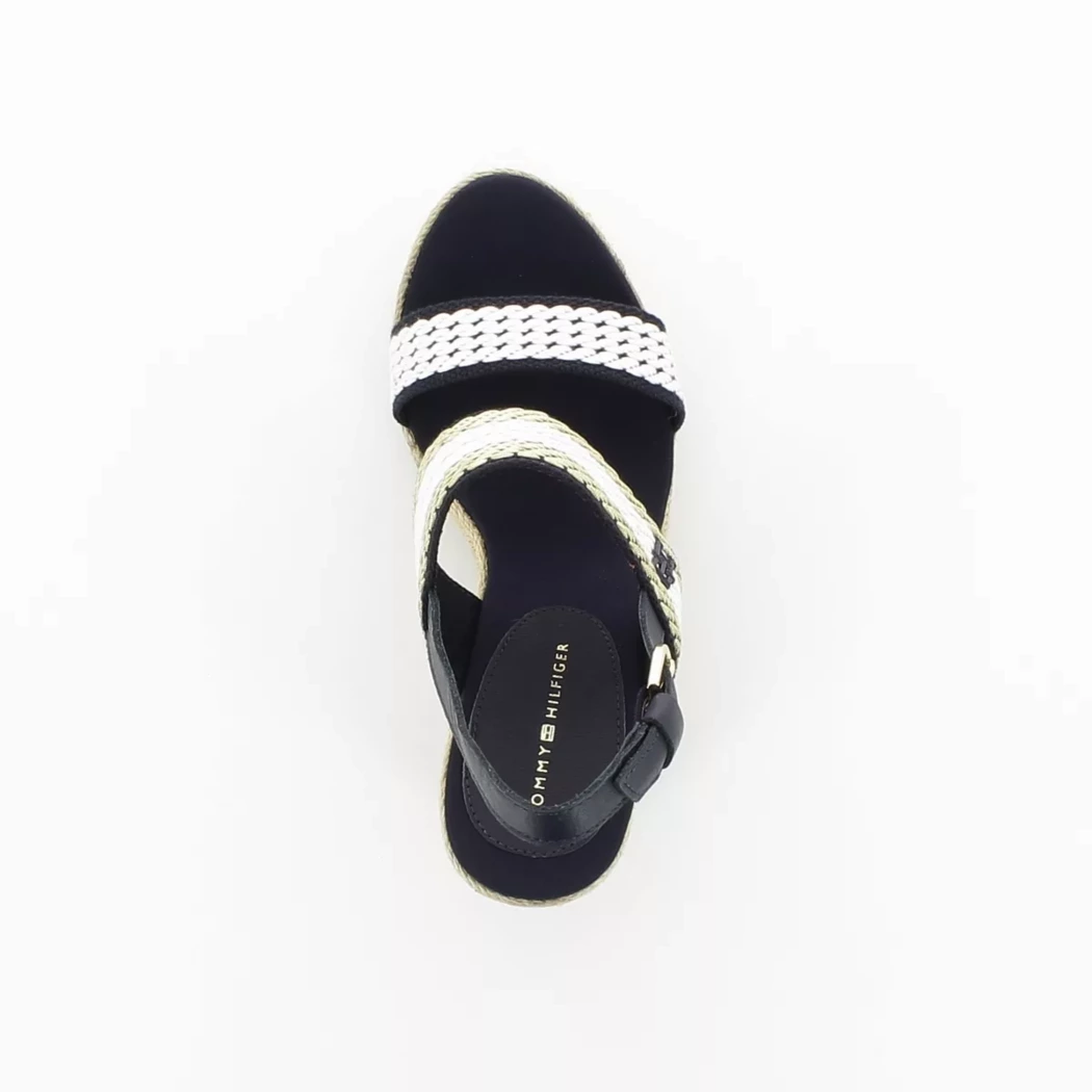 Image (6) de la chaussures Tommy Hilfiger - Sandales et Nu-Pieds Bleu en Textile Image (6) de la chaussures Tommy Hilfiger - Sandales et Nu-Pieds Bleu en Textile