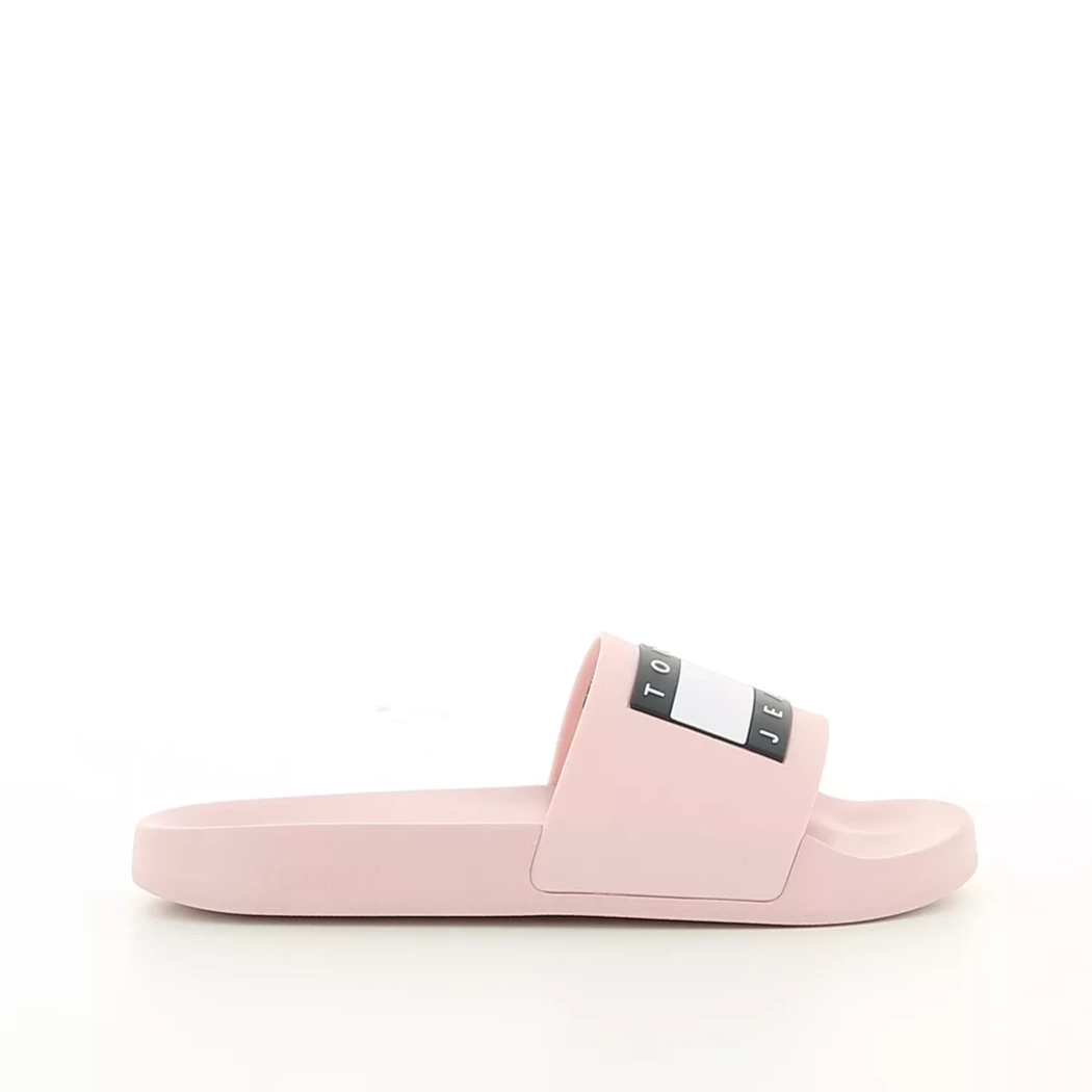 Image (2) de la chaussures Tommy jeans - Tongs et Plage Rose en Caoutchouc