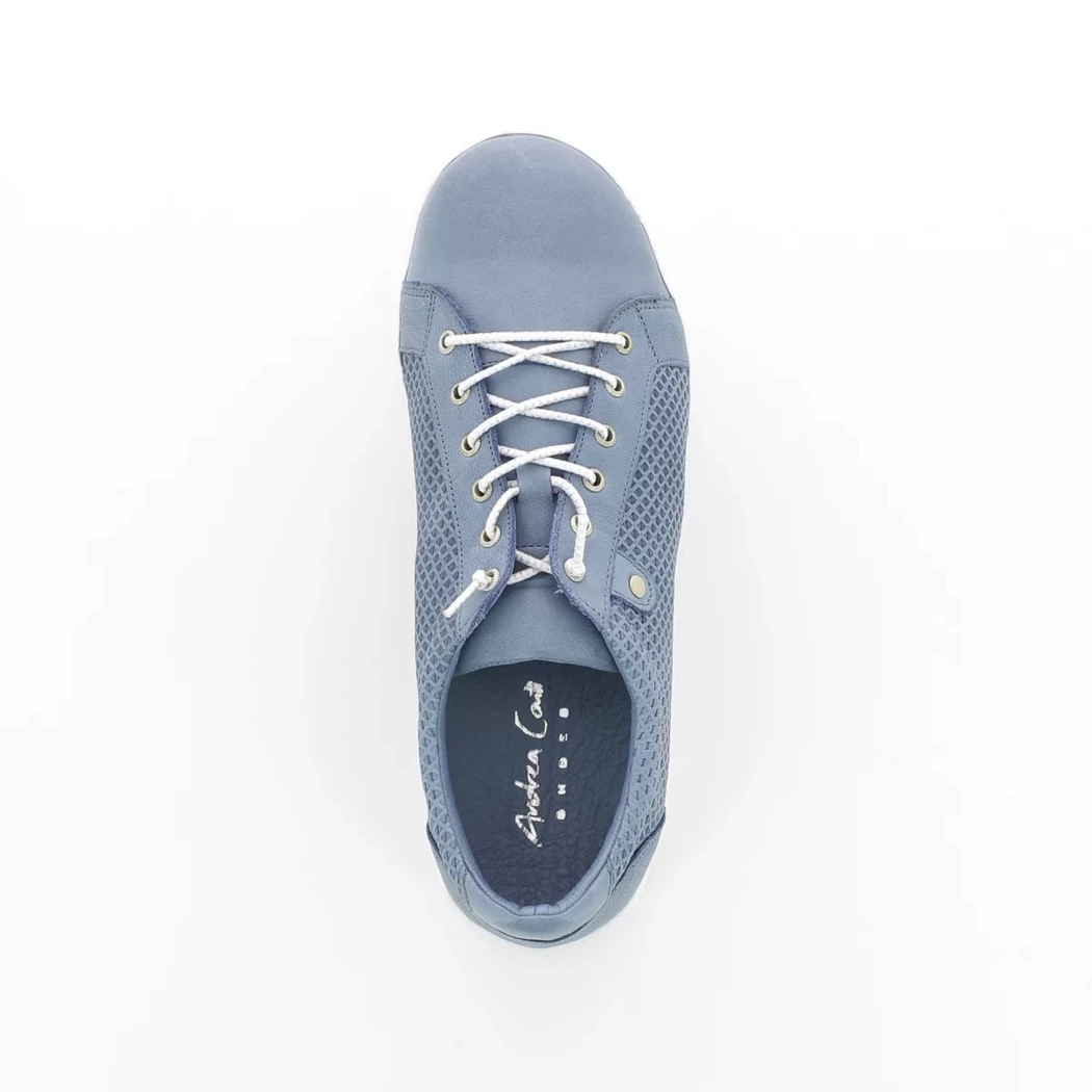 Image (6) de la chaussures Andrea Conti - Baskets Bleu en Cuir