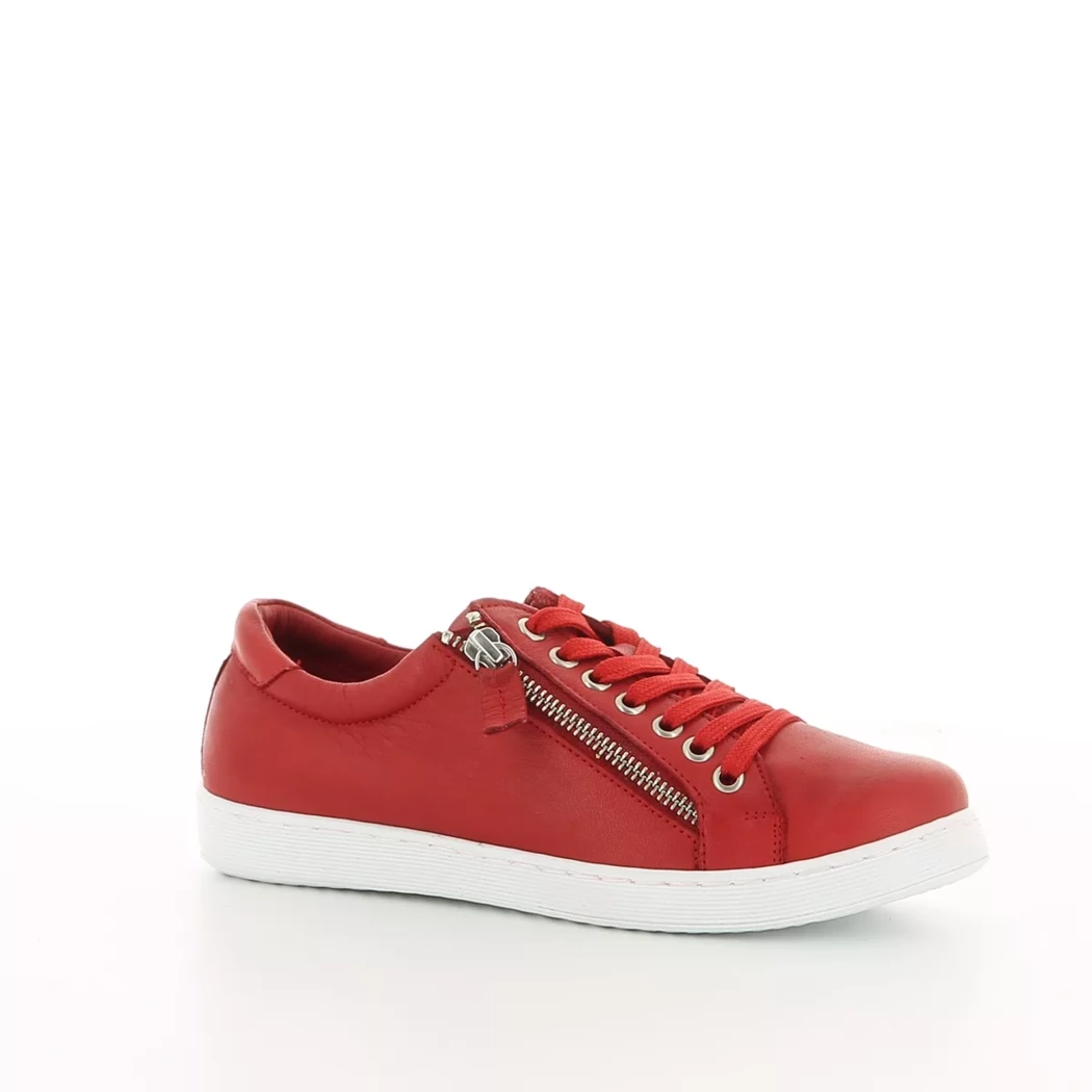 Image (1) de la chaussures Andrea Conti - Chaussures à lacets Rouge en Cuir