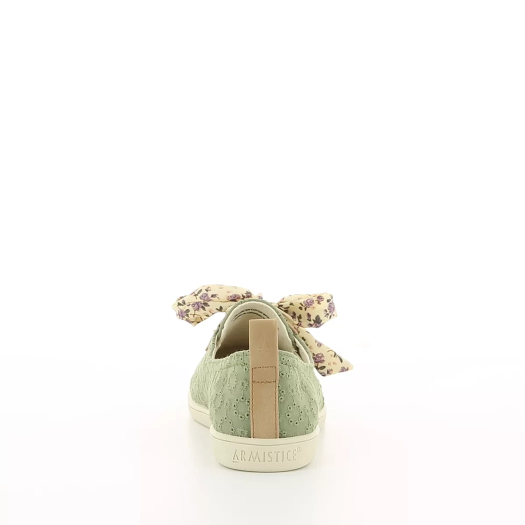 Image (3) de la chaussures Armistice - Baskets Vert en Textile