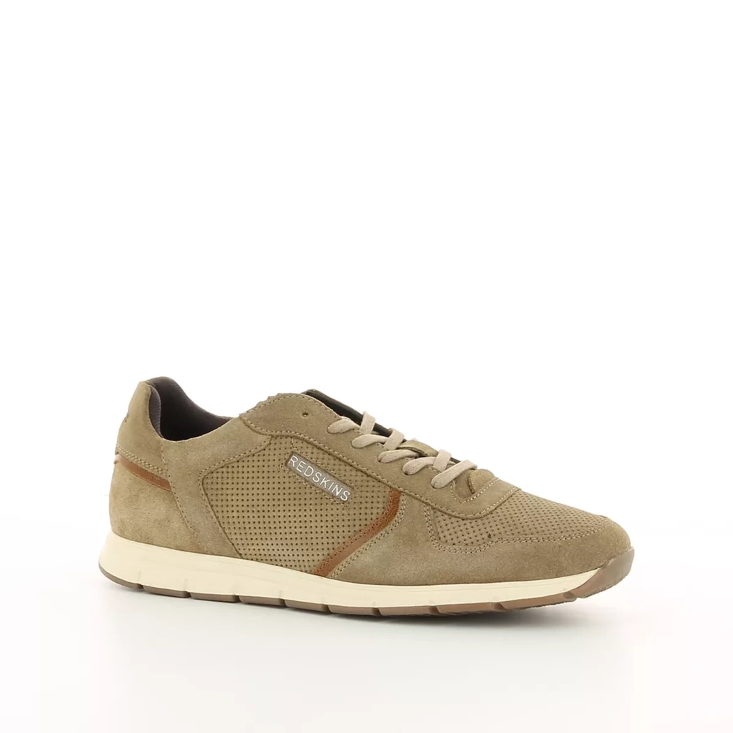 Image (1) de la chaussures Redskins - Baskets Taupe en Cuir nubuck