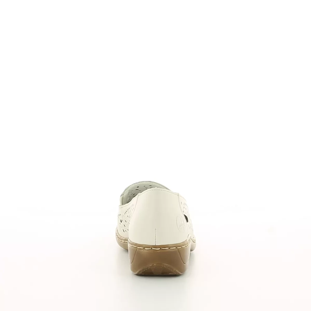 Image (3) de la chaussures Rieker - Mocassins Beige en Cuir
