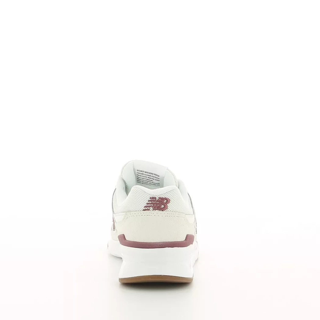 Image (3) de la chaussures New Balance - Baskets Blanc en Multi-Matières