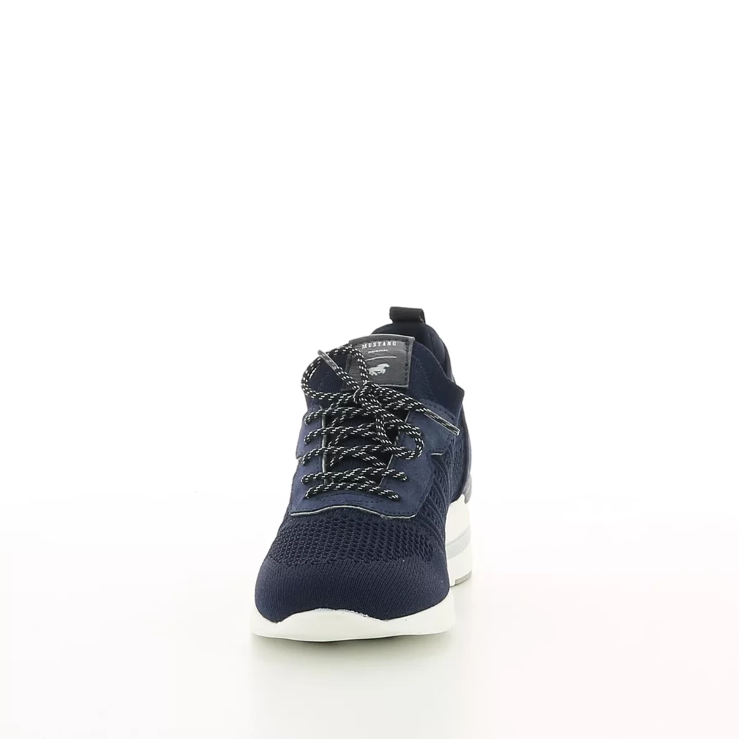 Image (5) de la chaussures Mustang - Baskets Bleu en Textile