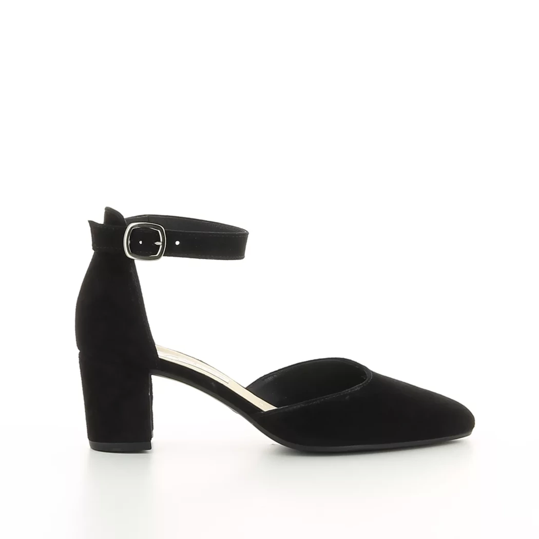 Image (2) de la chaussures Gabor - Escarpins Noir en Cuir nubuck