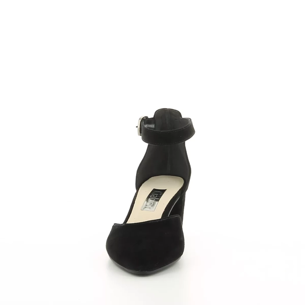 Image (5) de la chaussures Gabor - Escarpins Noir en Cuir nubuck
