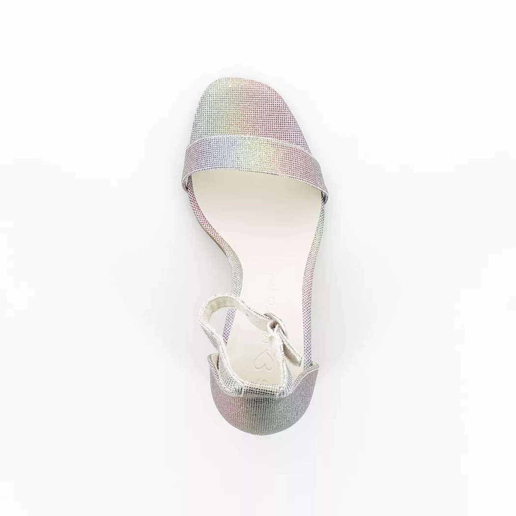Image (6) de la chaussures Marco Tozzi - Sandales et Nu-Pieds Multicolore en Textile