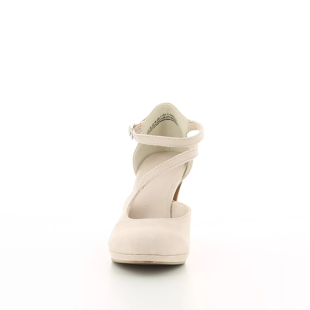 Image (5) de la chaussures Marco Tozzi - Escarpins Beige en Cuir synthétique