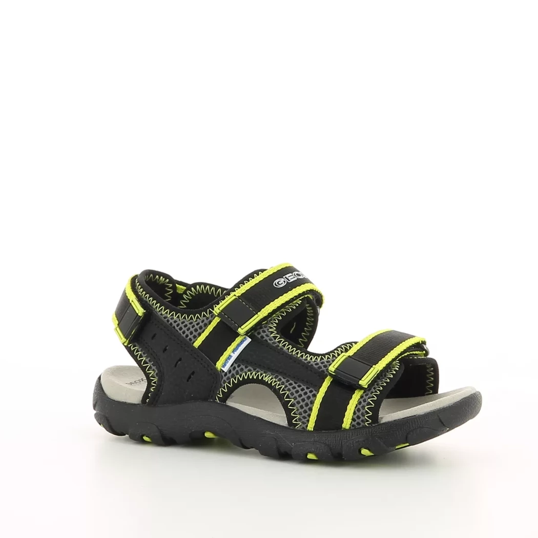Image (1) de la chaussures Geox - Sandales et Nu-Pieds Noir en Textile