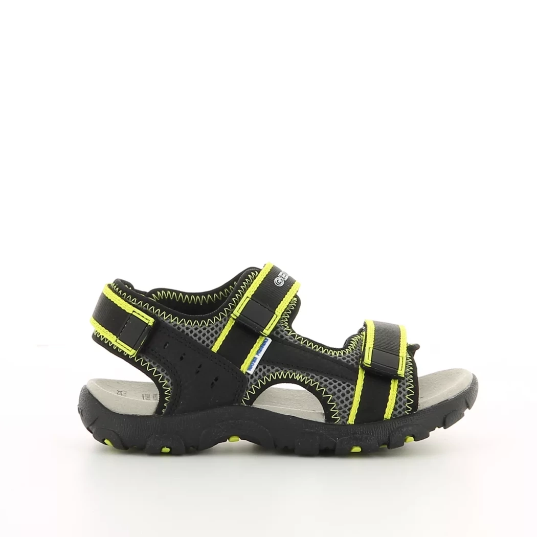 Image (2) de la chaussures Geox - Sandales et Nu-Pieds Noir en Textile