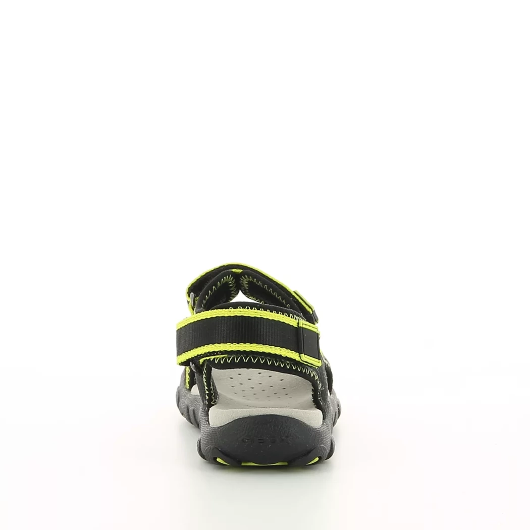 Image (3) de la chaussures Geox - Sandales et Nu-Pieds Noir en Textile