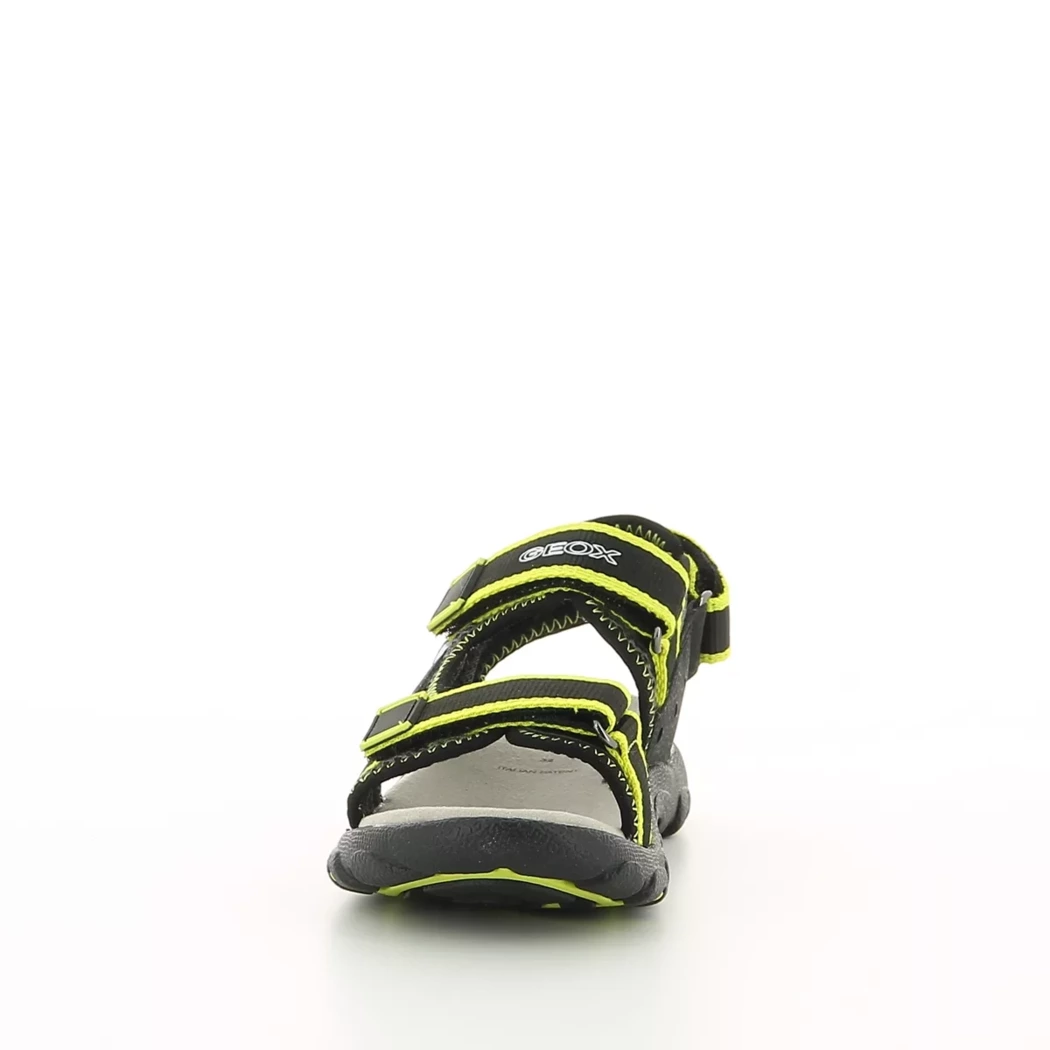 Image (5) de la chaussures Geox - Sandales et Nu-Pieds Noir en Textile