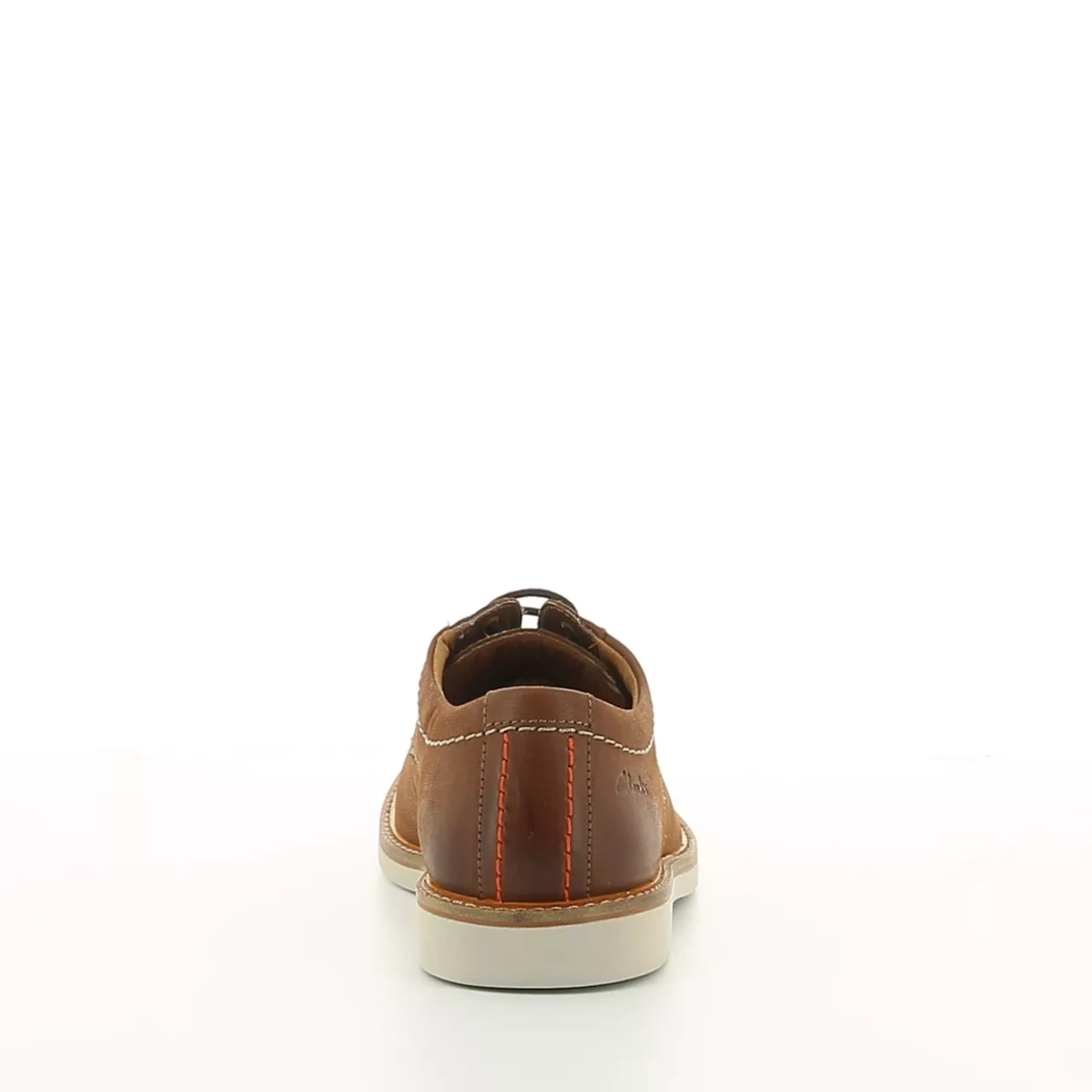 Image (3) de la chaussures Clarks - Chaussures à lacets Cuir naturel / Cognac en Cuir