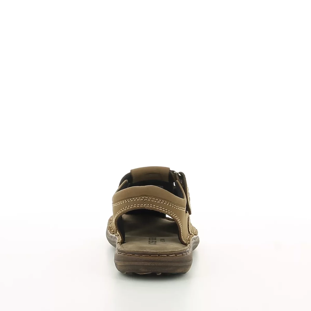 Image (3) de la chaussures Josef Seibel - Sandales et Nu-Pieds Marron en Cuir nubuck