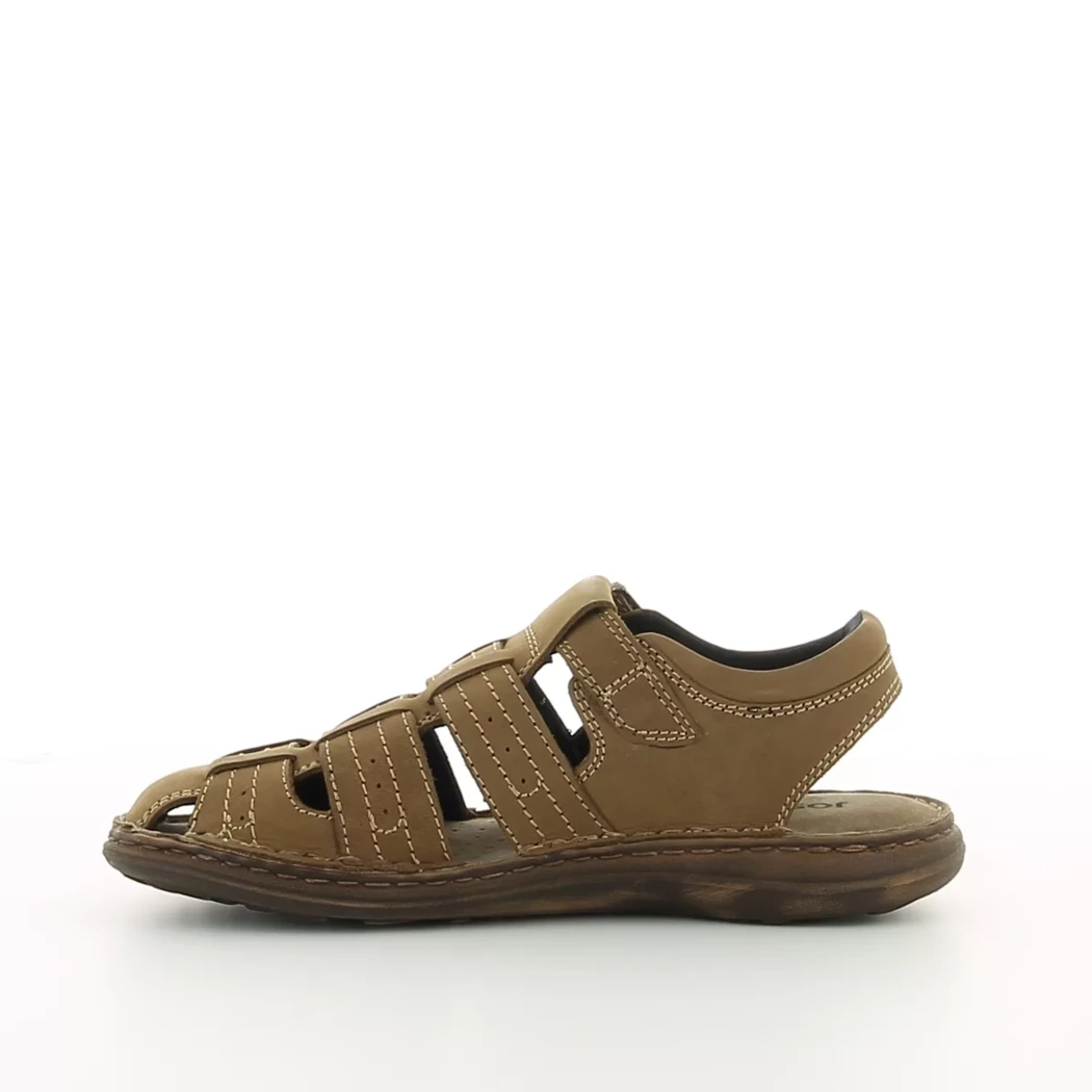 Image (4) de la chaussures Josef Seibel - Sandales et Nu-Pieds Marron en Cuir nubuck