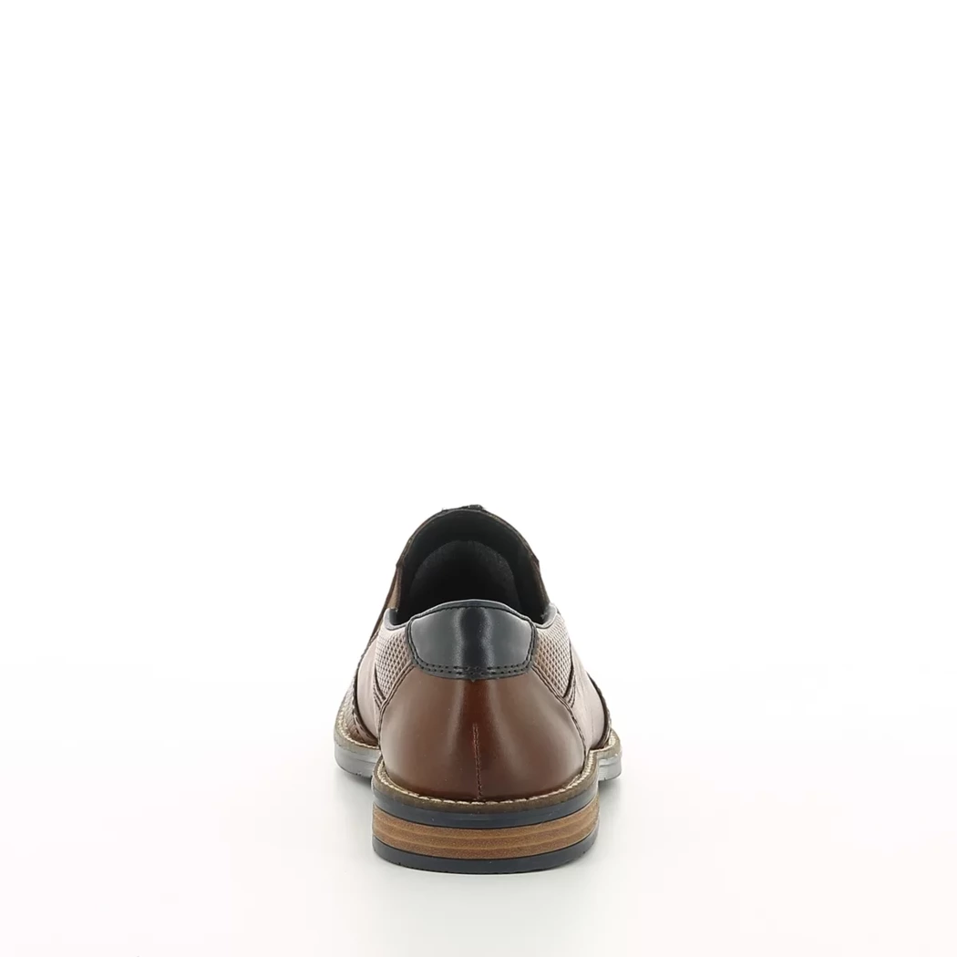 Image (3) de la chaussures Rieker - Mocassins Cuir naturel / Cognac en Cuir synthétique