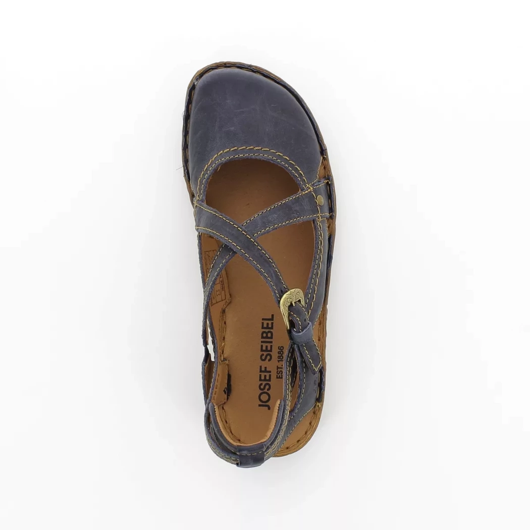 Image (6) de la chaussures Josef Seibel - Escarpins Bleu en Cuir