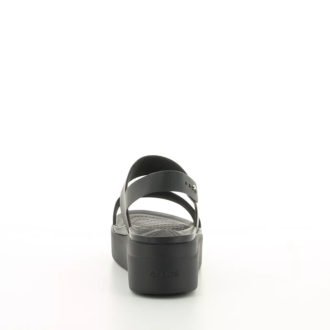 Image (3) de la chaussures Crocs - Sandales et Nu-Pieds Noir en Caoutchouc