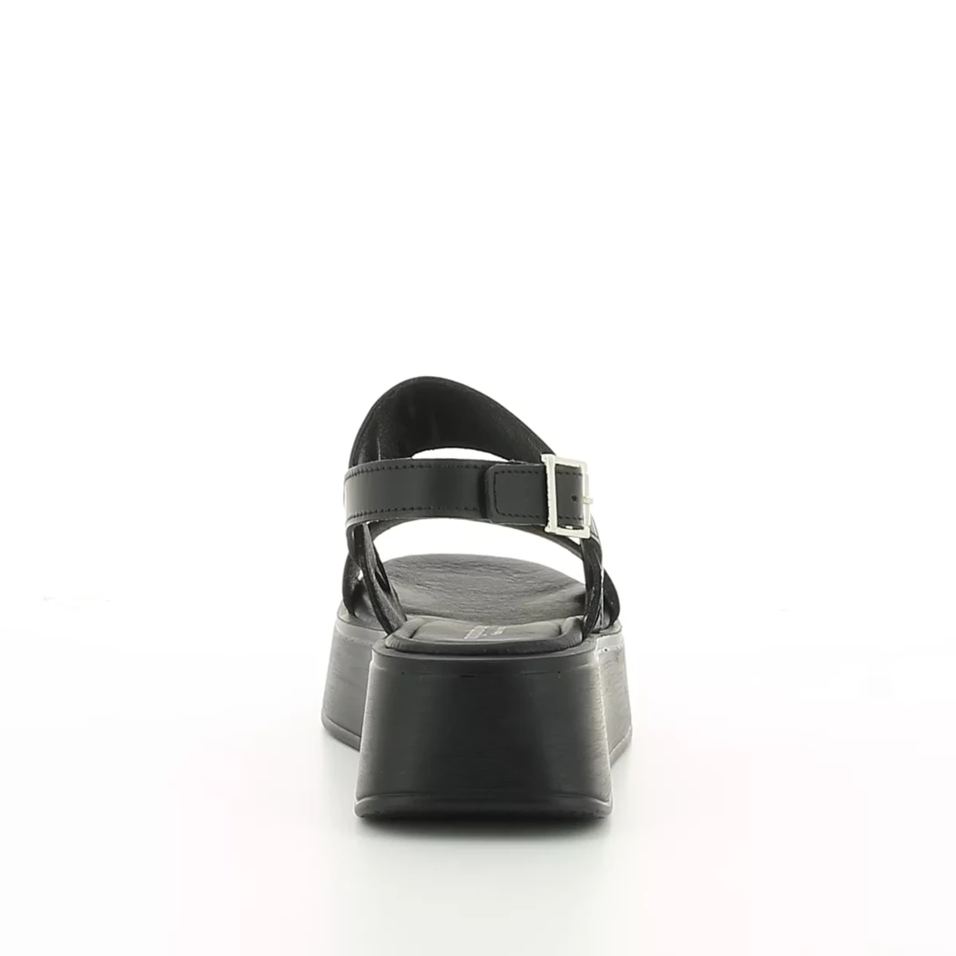 Image (3) de la chaussures Margarita Mariotti - Sandales et Nu-Pieds Noir en Cuir