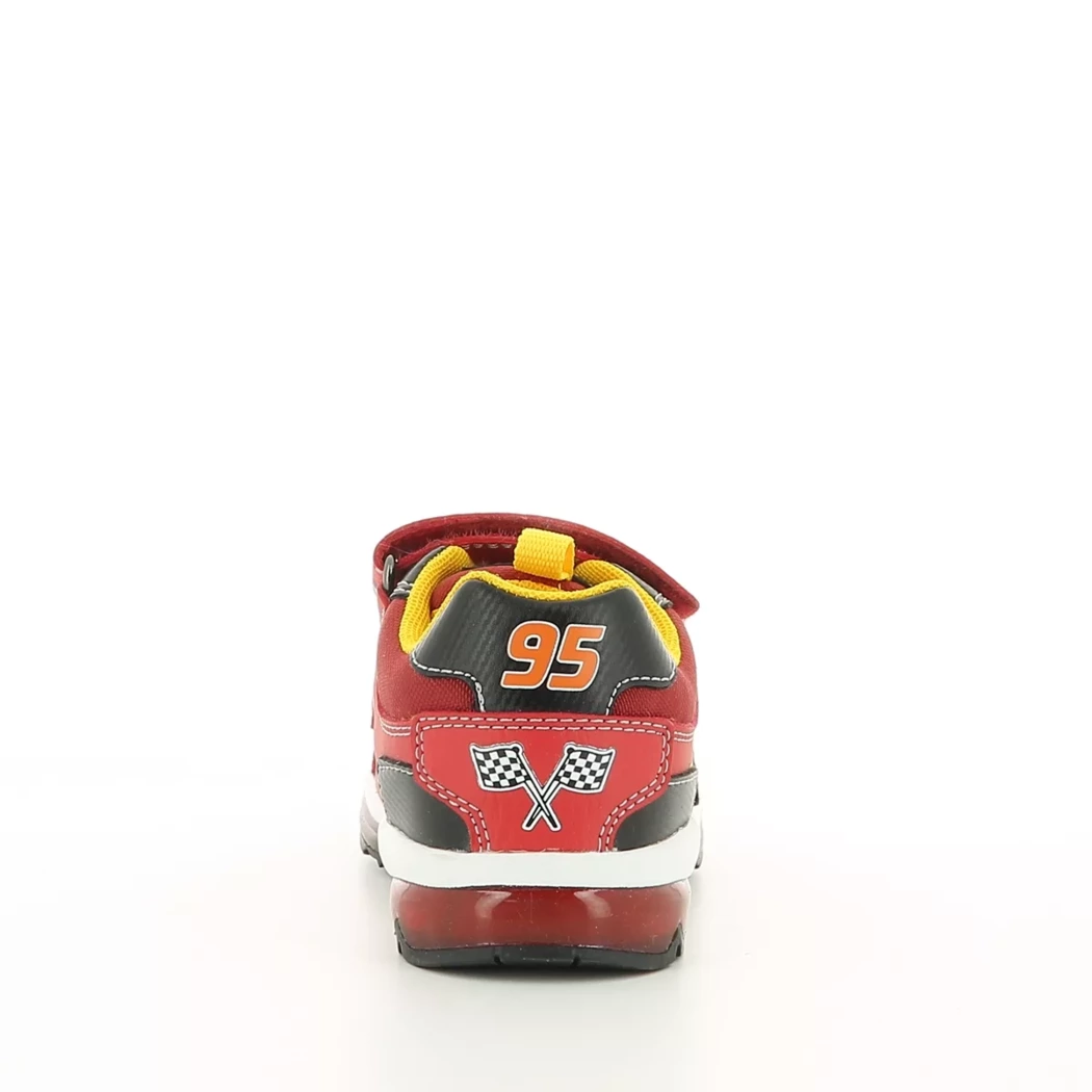 Image (3) de la chaussures Geox - Baskets Rouge en Cuir synthétique