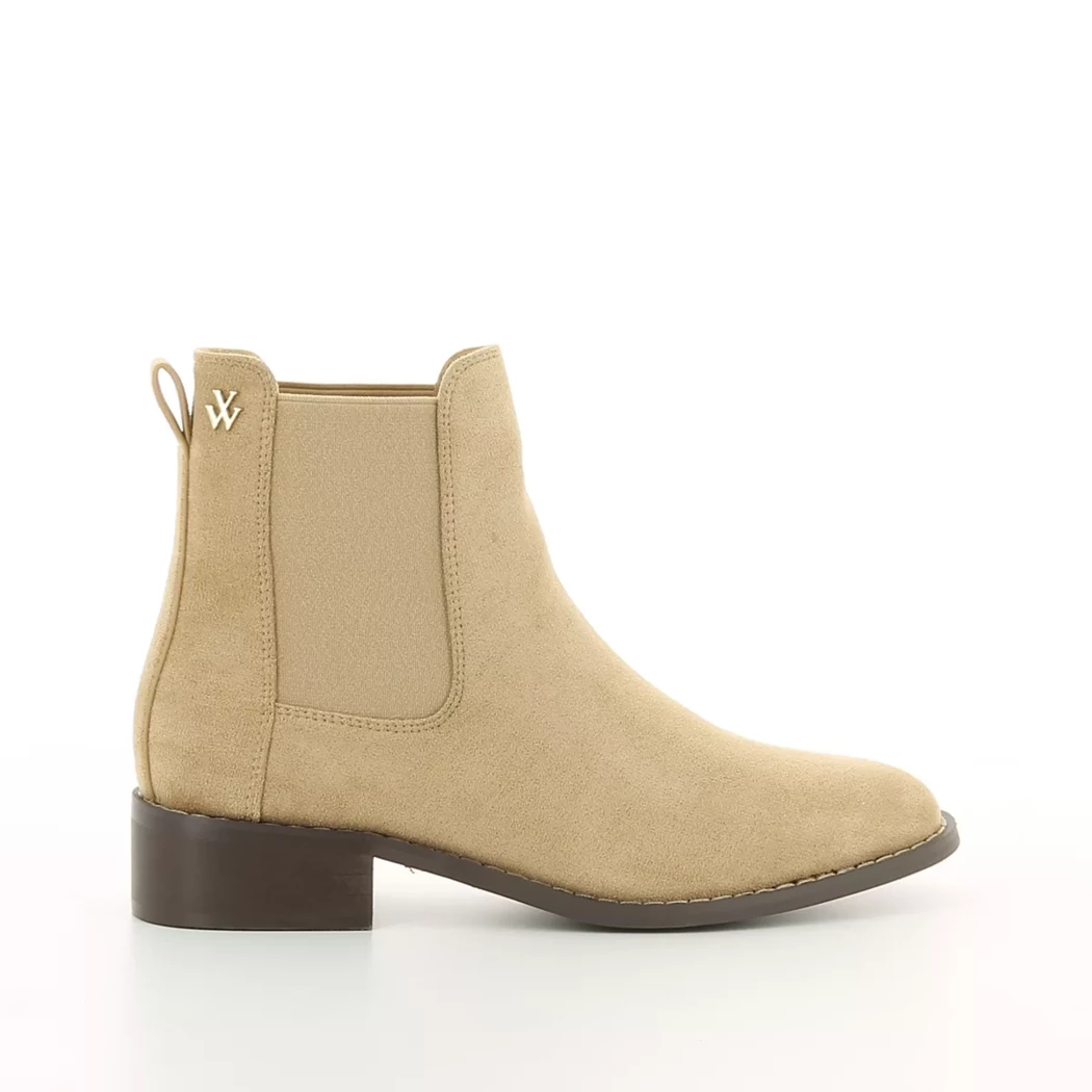 Image (2) de la chaussures Vanessa Wu - Boots Beige en Cuir synthétique Image (2) de la chaussures Vanessa Wu - Boots Beige en Cuir synthétique